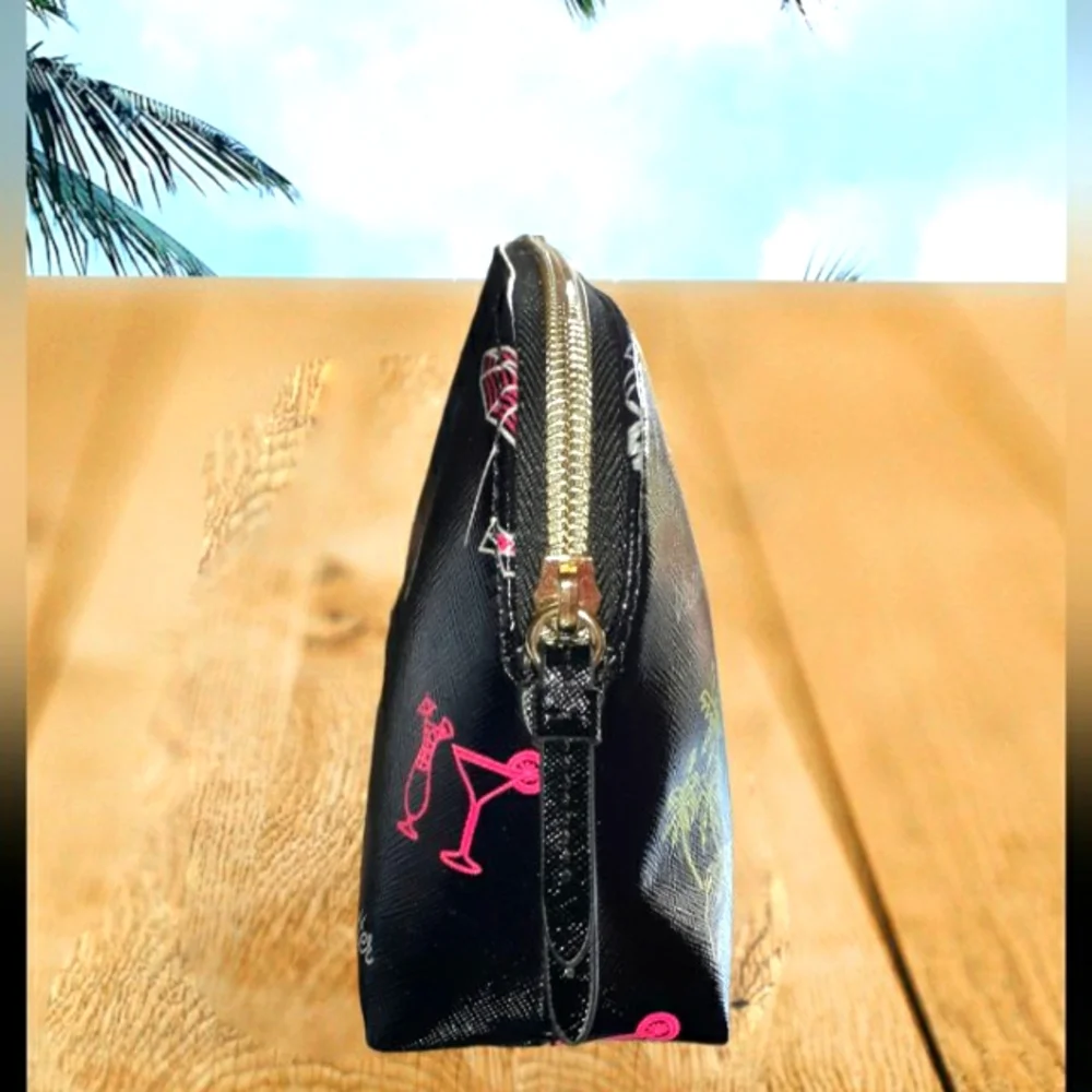 - ***TROPICAL THEME*** VICTORIA'S SECRET PARADISE  FUN COSMETIC POUCH NW…